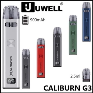 UWELL CALIBURN G3 POD KIT E-Zigarette 2,5ml 900mAh Pod System Kit 2 Tanks inkl.