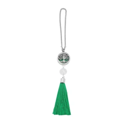 Medallón colgante de aceite esencial de aromaterapia perfume de coche de acero inoxidable {Elige} Foto 1 de 3