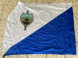 ISRAEL IDF ARMY Iron Swords War 21 Battalion Infantry Flag - Picture 1 of 1