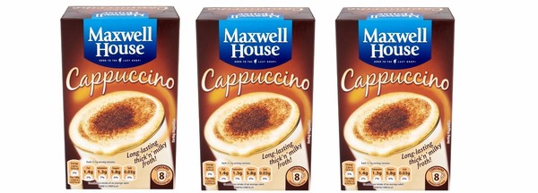 3 packs x mokate Gold Premium Classic Cappuccino, 8 Instant bags, Photo Related
