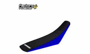 Pinza cubierta de asiento Yamaha TTR 225 2000-2004 Disfruta Mfg lados azules/top negro #103 - Imagen 1 de 4
