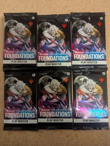 (6) Packs of MtG: Magic The Gathering Foundations Play Boosters - Picture 1 of 1
