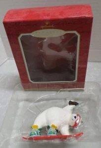 Hallmark Keepsake Ornament Cool Sport COCA-COLA Polar Bear in Original Box - Picture 1 of 10
