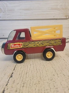 1970s Buddy L Pickup Farm Toy Truck Maroon. Excellent Condition - Picture 1 of 6