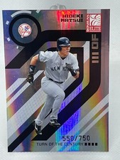Hideki Matsui 2005 Donruss Elite #101 Turn of the Century /750