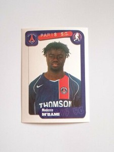 2005 Panini Foot 2005 Modeste M'Bami Paris Saint-Germain #292