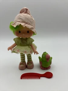 Erdbeere Shortcake Limette Chiffon Parfait Papagei Haustier Vintage Kamm KOMPLETTSET - Bild 1 von 13