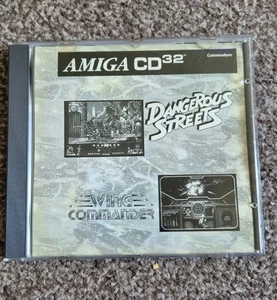 Commodore Amiga CD32 vgame wing commander & dangerous street très bon état - Photo 1/2