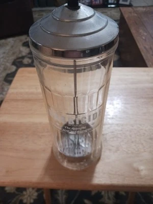 Tarro desinfectante germicida vintage Kings Barbicide 11,5" CE envío gratuito  Foto 1 de 4