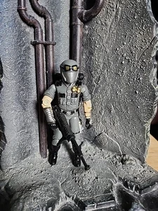 GI Joe VIPER Officer - Grey Variant 1998 TRU EXCLUSIVE W Weapon Backpack - Picture 1 of 10