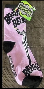 Beetlejuice Halloween Crew Socks Women’s Size 9-11 - Picture 1 of 2