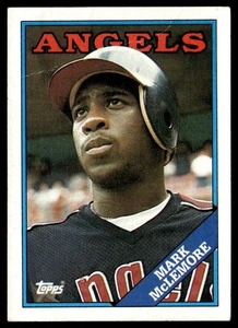 1988 Topps Mark McLemore California Angels #162 - Picture 1 of 2