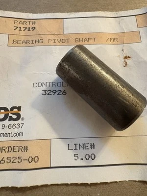 MANGUITO ESPACIADOR DE COJINETE ORIGINAL OEM NOS CORTACÉSPED DE MADERA 71719 PARA EJE DE PIVOTE [9075E+] Foto 1 de 4