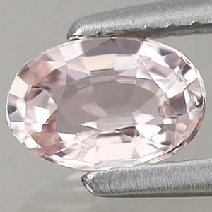 Piedra preciosa de turmalina rosa natural ovalada de 0,28 quilates de ancho 5x3,4 mm Mozambique, África - Imagen 1 de 4