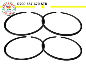 Per PWC Jet Ski SeaDoo 290-887-670 STD Anello pistone 720cc GS/GSI/GTI/GTI...x4P - Picture 1 of 10
