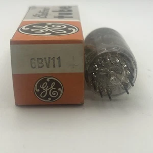 GE Electronic Tube 6BV11 New Old Stock In Original Box UNGETESTET Made In USA - Bild 1 von 4