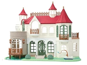 Sylvanian Families Sparkling Waterside Red Roof House Set Epoch Calico Critters - Bild 1 von 4