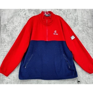 Pullover Polo Ralph Lauren Vintage Para Hombres XL Alta Tecnología RL-93 Vellón Colorblock Logo - Imagen 1 de 14