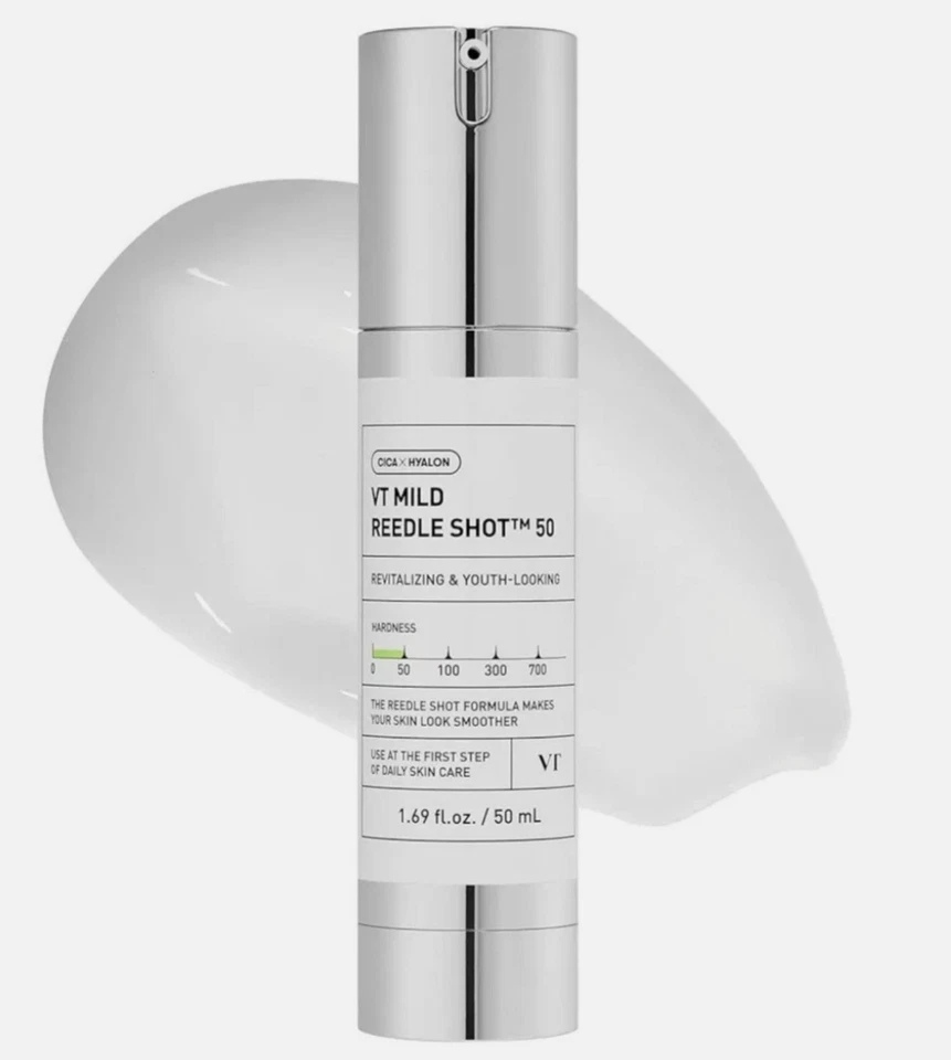 VT COSMETICS Mild Reedle Shot 50 Day & Night Repairing Essence 50ml *UK SELLER* - Image 1 of 1