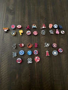 MLB Baseball  Teams  Charms Jibbitz Style Shoe Plug – $1.99 Each Select Teams. - Picture 1 of 33