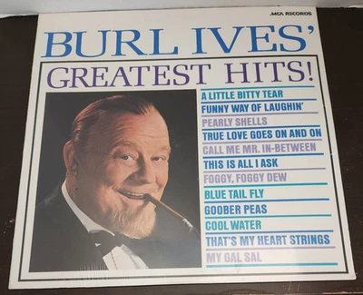 Burl Ives Greatest Hits! 1967 Vinyl Album 33 RPM 12" Classic Pop 50's - Image 1 of 4