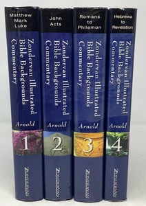 Zondervan Illustrated Bible Backgrounds Commentary Set by Zondervan 1-4 HC - Picture 1 of 7