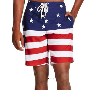 NWT Americana Men’s Swim Trunks Medium by Bioworld - Image 1 of 4