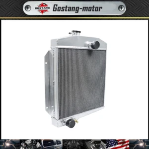 For 1961-1971 International Scout 2.5L MT 4 Row Silver Aluminum Radiator - Foto 1 di 10