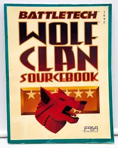 Battletech - Wolf Clan (1991) - RPG - FASA #1642 - Free Ship - Foto 1 di 13