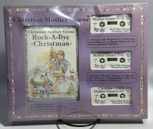 Christian Mother Goose Rock-A-Bye Christmas, Book & 3 Cassettes, Read-Along - Picture 1 of 6
