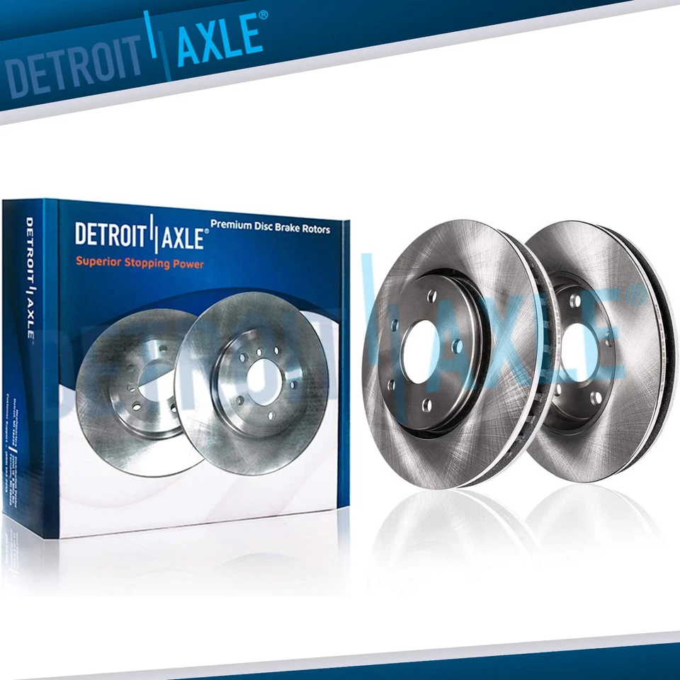 Rotores de freno de disco delanteros para 1998 1999 2000 2001 2002 Crown Victoria Town Car Foto 1 de 4