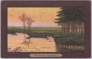 Worpswede: Abendruhe, Germany Posted 1907 Postcard - Picture 1 of 2