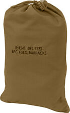 Cotton Canvas Laundry Bag Field Barracks Gym Clothing Military Army Tactical Bag