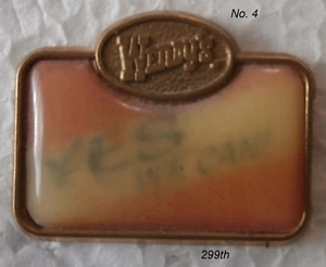 WENDY'S Employee Service Pin #4 - Picture 1 of 2
