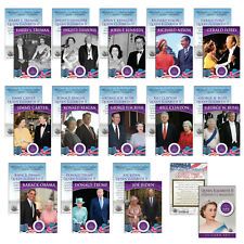 QUEEN ELIZABETH II 2022 Platinum Jubilee 14-Card Set Meetings with US Presidents