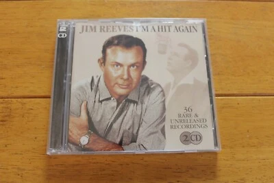 JIM REEVES - I'M A HIT AGAIN (2 CD SET) [NEW SEALED] *36 RARE & UNRELEASED RECOR - Image 1 of 4