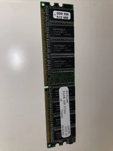 512MB DDR PC266 NANYA RAM - Picture 1 of 2