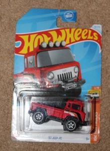 Hot Wheels 2024 HW Hot Trucks 3/10 Red '57 Jeep FC SEALED - Picture 1 of 3