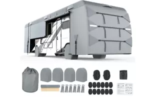lass A RV Cover, Heavy Duty Camper Cover 40-43ft, Extra-Thick 7 Layer Windproof - Picture 1 of 8