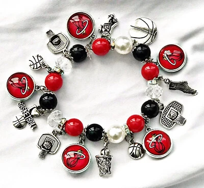 Miami Heat Charms Bracelet - Image 1 of 2