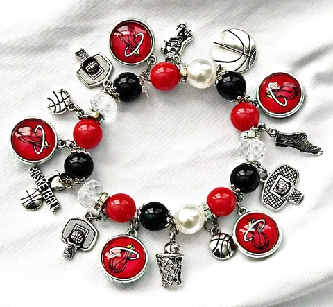 Miami Heat Charms Bracelet Cover