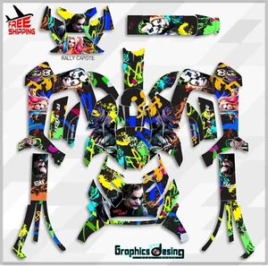 FREE SHIPPING CAN AM RYKER 600 900 2017-24 GRAPHICS KIT DECAL 12MIL G. JOKER - Picture 1 of 3