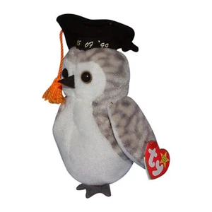 Ty Beanie Baby Wiser - MWMT (Owl 1999) Graduation DOB 1999 - Bild 1 von 1