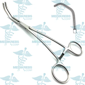DeBakey Satinsky Atrauma pinze occlusione tangenziale 24 cm OR grado - Foto 1 di 1