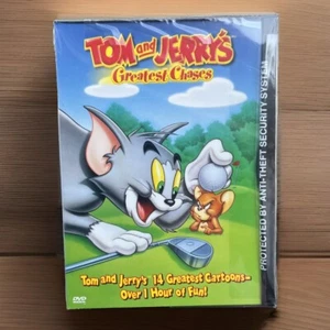 Tom and Jerry DVD Greatest Chases SEALED - 14 Greatest Cartoons - FREE SHIPPING - Picture 1 of 3