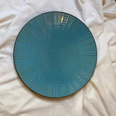 Plato de cena de gres de cerámica Daymon Jade de Mikasa básico gourmet verde azulado negro Foto 1 de 4