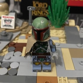 LEGO Boba Fett Minifigure Star Wars 75060 sw0610 Slave I UCS Printed Arms