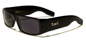 lunettes de soleil LOCS gangster rap poker rappeur motard 8LOC9006 - Imagen 1 de 9
