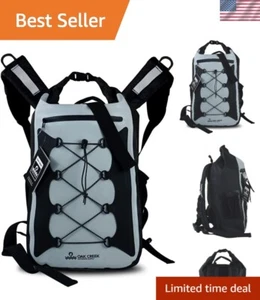 Vielseitiger 30L Dry Bag Rucksack mit gepolsterten Riemen für Bootfahren & Outdoor Sport - Bild 1 von 9