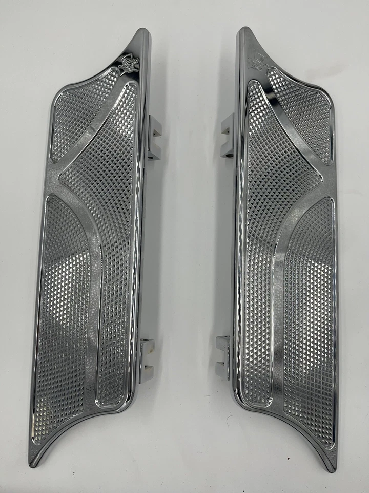 Tábuas de assoalho de alumínio usinadas CNC para Harley Davidson. Feito nos EUA - Imagem 1 de 3